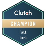 Clutch Champion Award Icon - Elite Business Excellence Emblem