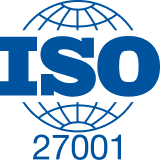 ISO 27001 Information Security Management Certification Seal - Official Icon